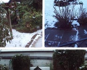 Der erste Schnee in diesem Winter