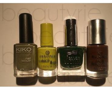 Nageldesign: Tarnmuster