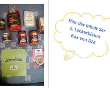 Meine 2. Leckerbissen Box von DM