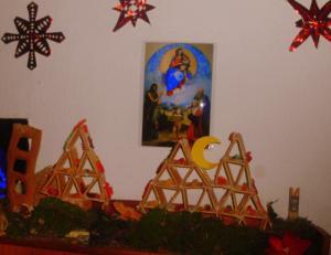 Die Weihnachtskrippe in der 3. Woche