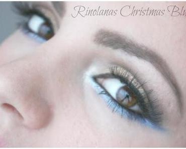 FotD: Christmas Blues Makeup Look