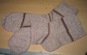 mal wieder gestrickt