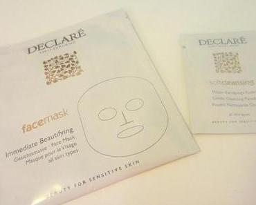 Review: Declaré Face Mask und Cleansing Powder