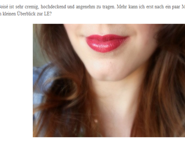 Top-Produkte in 2012 – Lippen