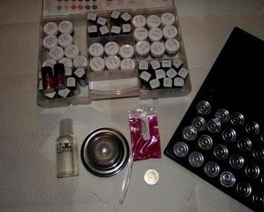 Mire hat Pigmente gepresst