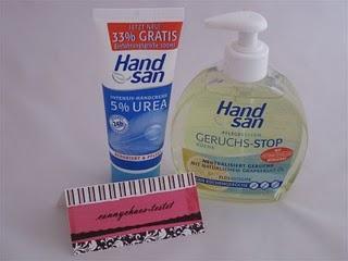 Handsan Geruchs-Stop Seife und Urea handcreme