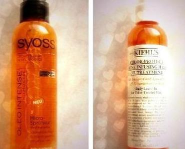 Kiehl’s Color Protect Shine Infusion Hair Oil Treatment vs. syoss Oleo Intense Spray