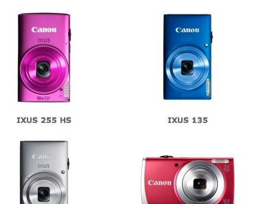 Canon präsentiert neue IXUS-Modelle