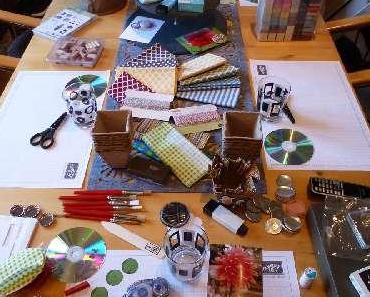 Eindruecke vom gestrigen Stoffworkshop