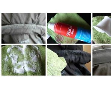 Schneller Reinigungstipp für speckige Jackenkragen /Make Up Reste am Kragen “Speckkragen”