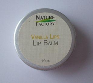 [Review] Nature Factory Lip Balm Vanilla Lips