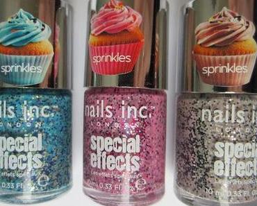 Nails inc. Trio Special Effects "Sprinkles" Swatches