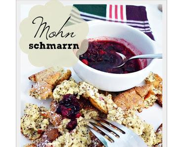 Mohnschmarren mit Beerensauce