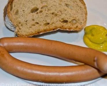 Wochenrückblick: Wienerle mit Brot und Senf