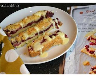 Red Berry Crumble Bars, Lecker Bakery