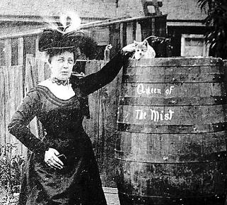 Die Frau, die ihre Katze über die Niagarafälle schickte