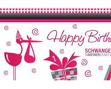 Happy Birthday, schwangerinmeinerstadt.de!