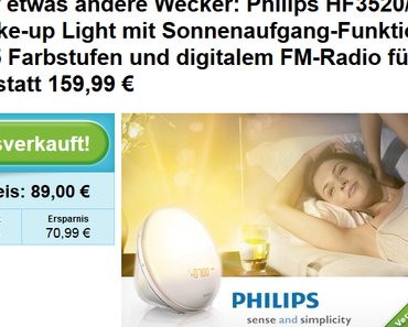 [Groupon-Dealagent] Philips Wake-up Light