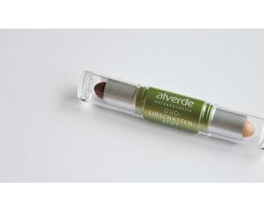 alverde Duo-Lidschattenstift Braun Review & Tragebilder