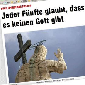 Anzahl Konfessionsfreier in Deutschland steigt kontinuierlich
