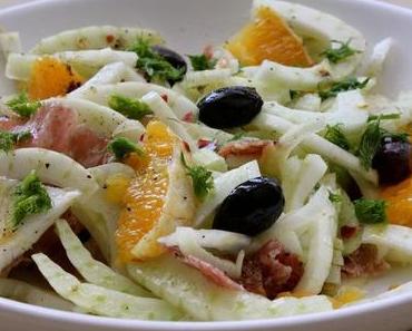 Insalata di finocchi alla Siciliana – Fruchtiger, würziger Fenchelsalat mit Orangen