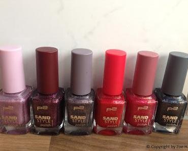 gesehen, verliebt und gekauft - P2 Sand Nagellacke