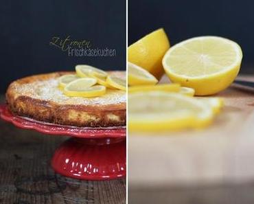 Zitronen Frischkäsekuchen
