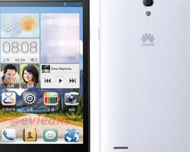 Ascend G700 Smartphone von Huawei “geleakt”