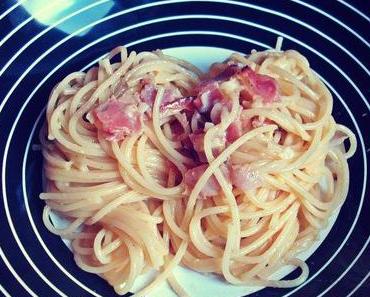 Spaghetti Carbonara: Lecker und schnell. Was wollen wir mehr?