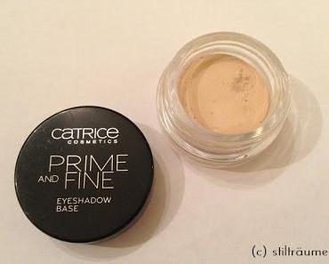 [Review] Catrice Prime and Fine Eyeshadow Base