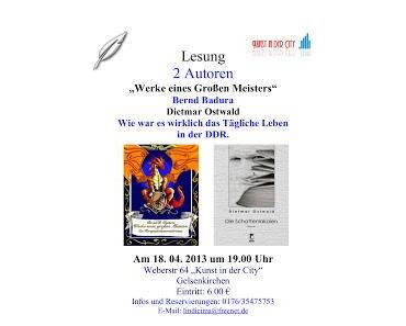 Weltpremierenbuchvorstellungslesung