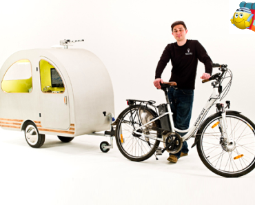 Der kleinste Wohnwagen der Welt - für Fahrrad und mehr!