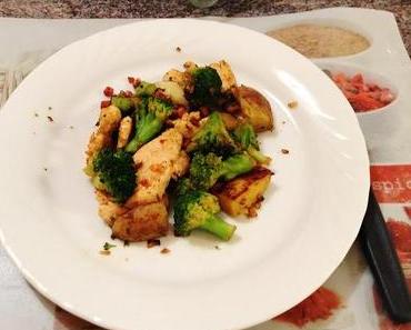 Bauernpfanne mit Putenstreifen