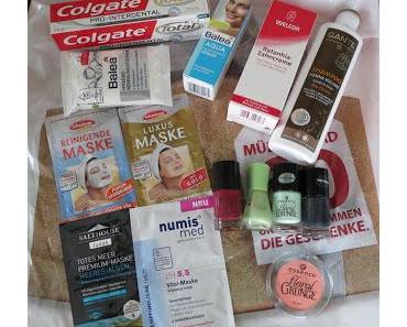 Müller + dm-Einkauf zusammengefasst!