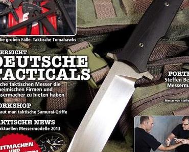 Sonderheft “Taktische Messer” bald im Handel erhältlich