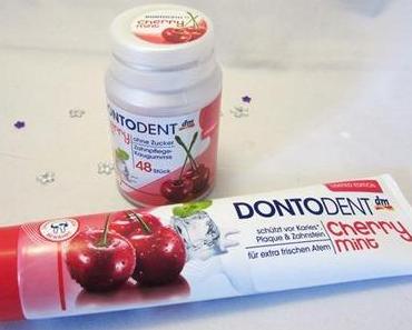 [Review] DONTODENT Cherry Mint Zahncreme und Kaugummis
