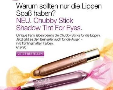 [Tipp] Clinique Chubby Stick Shadow Tint For Eyes