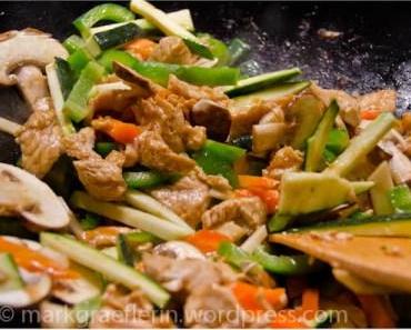 I like Chinese – Putengeschnetzeltes aus dem Wok mit viel Gemüse