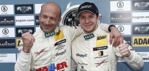 Daniel Keilwitz und Diego Alessi gewinnen Rennen 2 des ADAC GT Masters in Oschersleben