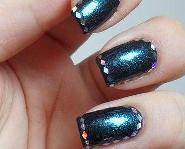 glitter framed nails - den Diamanten auf der Spur