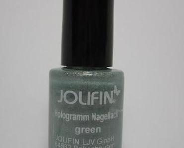 Jolifin Hologramm Nagellack green