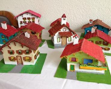 Chalets in Miniatur