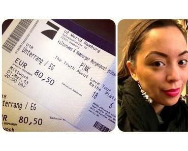 {Begeistert} PINK Konzert in Hamburg