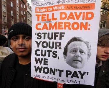 Studentenproteste in London