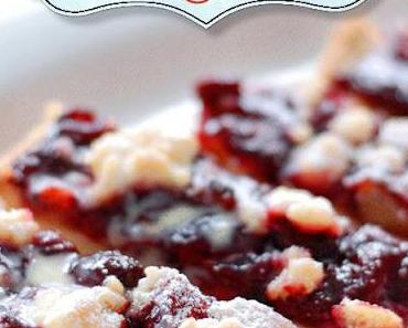 Marzipan Cherry Bars