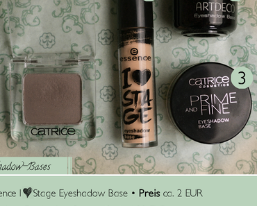 Eyeshadow-Bases im Vergleich
