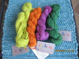 Meine Wollbeute beim Schwabsburgerwollfest