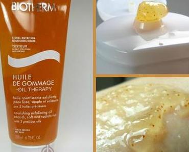 Noch ein tolles Peeling: BIOTHERM Rituel D’Huile Oil Therapy – Huile De Gommage