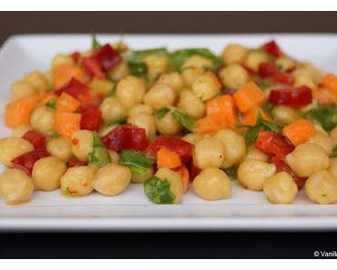 Kichererbsensalat mit Mangodressing