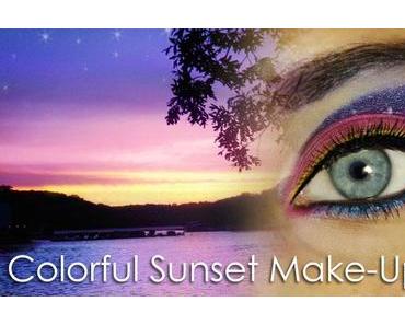 Colorful Sunset Make Up